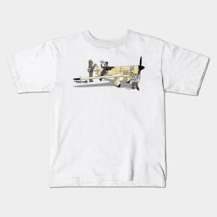 The Dogs of War: Percival Mew Gull Kids T-Shirt